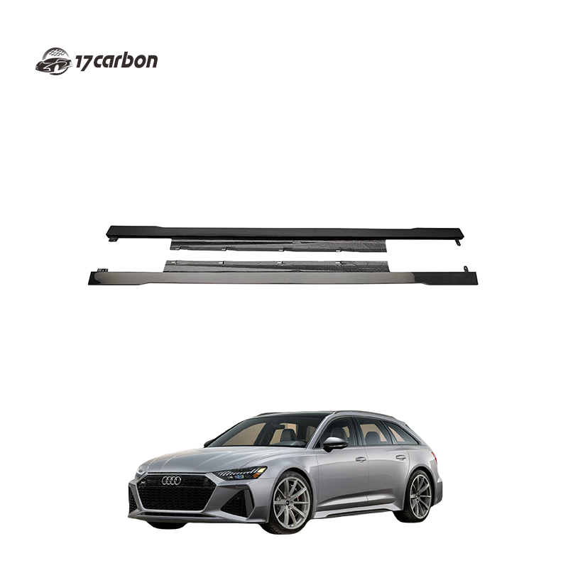 Audi RS6 MSY Style Carbon Fiber Side Skirt