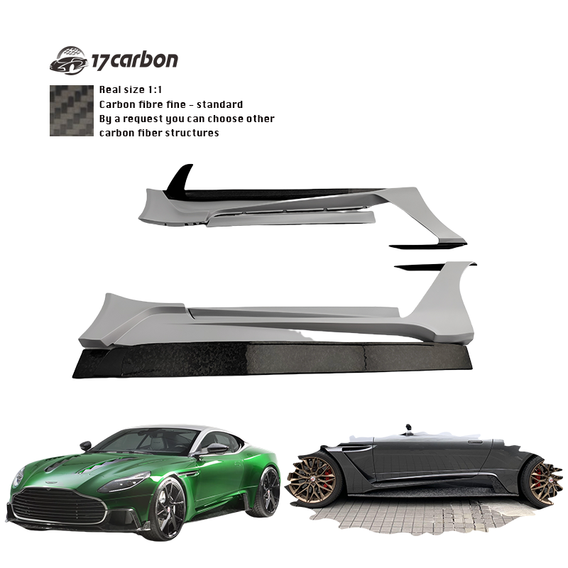 Aston Martin DB11 MSY Style Carbon Fiber Side Skirt