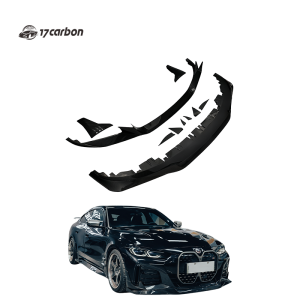 BMW I4 Upgrade AMANS Carbon Fiber Front Lip