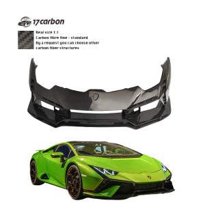 Lamborghini Huracan LP580-610-Evo Upgrade Tecnica Style Front Bumper Lip