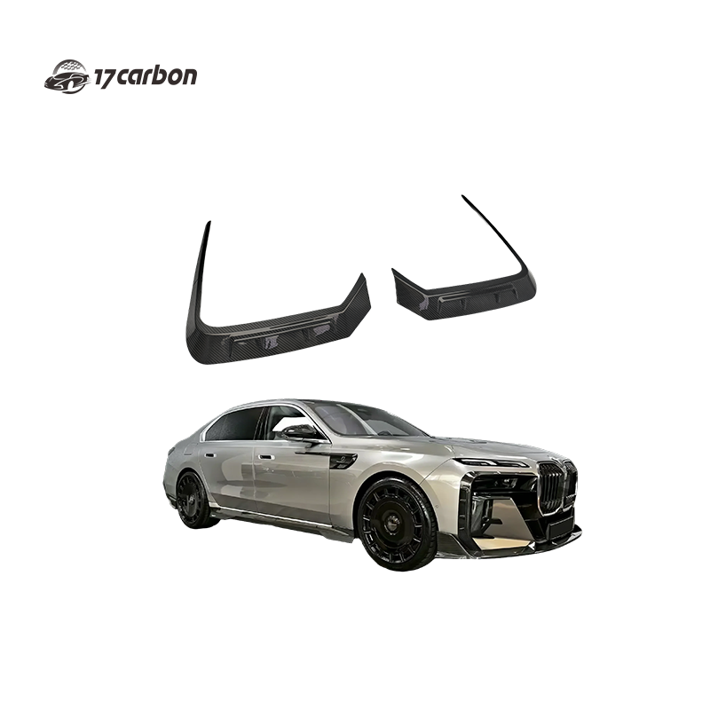 BMW 7 Series Upgrade MSY Style Carbon Fiber Front bumper wind knife