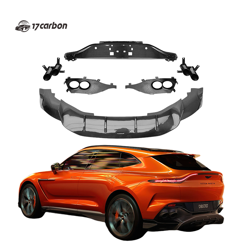Aston Martin DBX 707 Style Carbon Fiber Rear Bumper