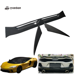 Mclaren GT Dry Carbon Fiber Rear Trunk Lip Duck Tail Wing Rear Spoiler