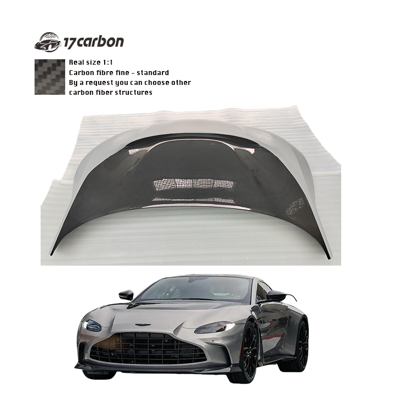 Aston Martin Vantage V12 Style Carbon Fiber Hood