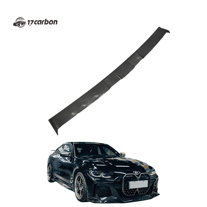 BMW I4 Upgrade AMANS Carbon Fiber Roof Spoiler