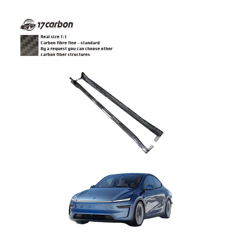 Tesla Model Y 2020 Dry Carbon Body Kit Forged Carbon Side Skirt