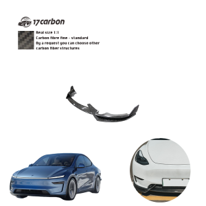 Tesla Model Y 2020 Dry Carbon Body Kit Forged Carbon Front Lip