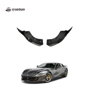 Ferrari  812 MSY Style Carbon Fiber Front Lip Corner Extension
