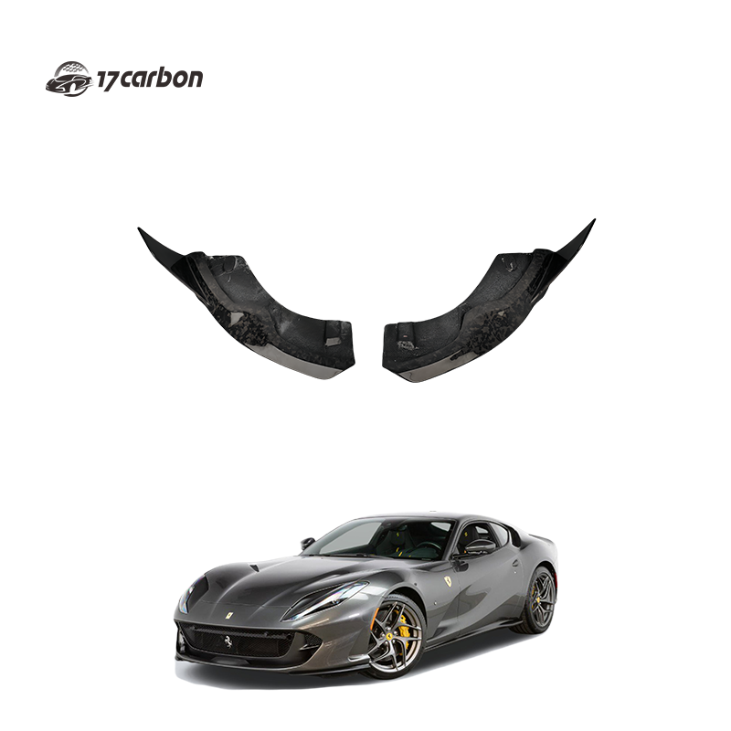Ferrari  812 MSY Style Carbon Fiber Front Lip Corner Extension