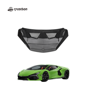 Lamborghini Revuelto 2023+Full Dry Carbon duke Style Body Kits Front Spare Box Cover