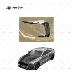 2025 Bentley Continental GT/GTC Carbon Fiber Front bumper air knife