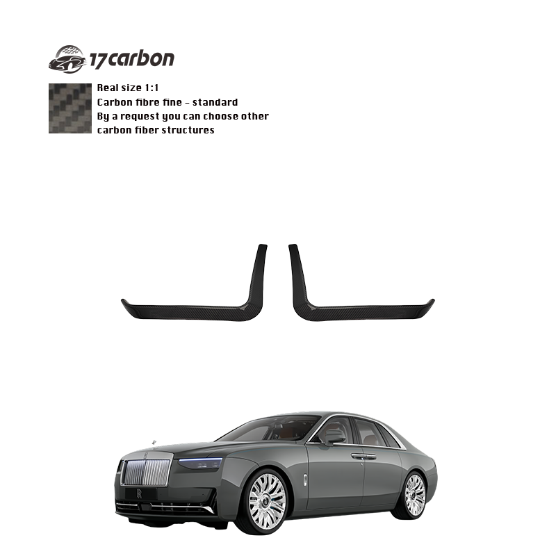 Rolls-Royce Ghost 2021 -2024 MSY Style Dry Carbon Fiber Front Bumper air Intake