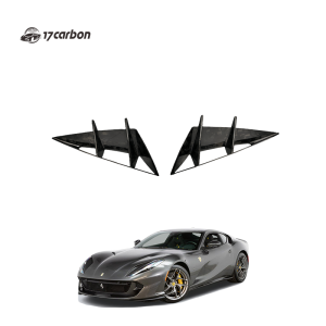Ferrari  812 MSY Style Carbon Fiber Rear Bumper Air Outlet Trim