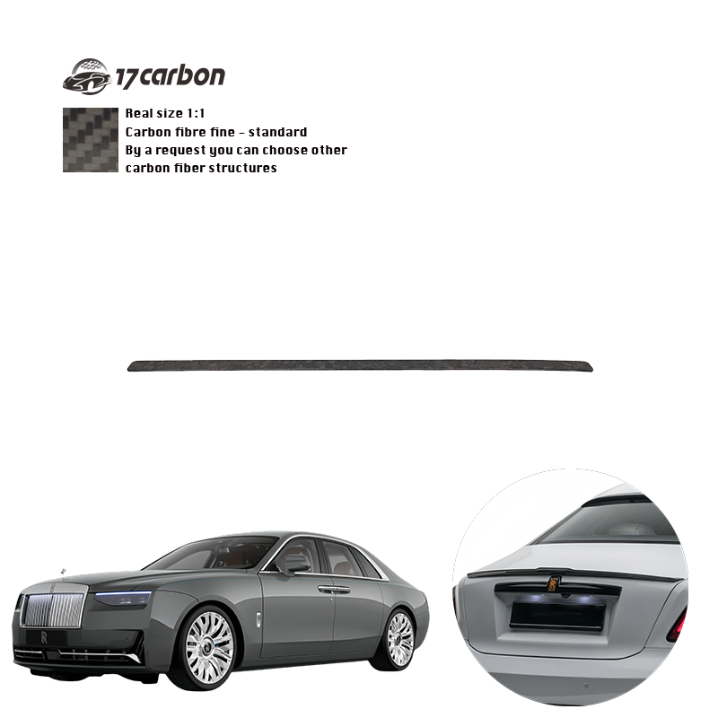 Rolls-Royce Ghost 2021 -2024 MSY Style Dry Carbon Trunk Trim