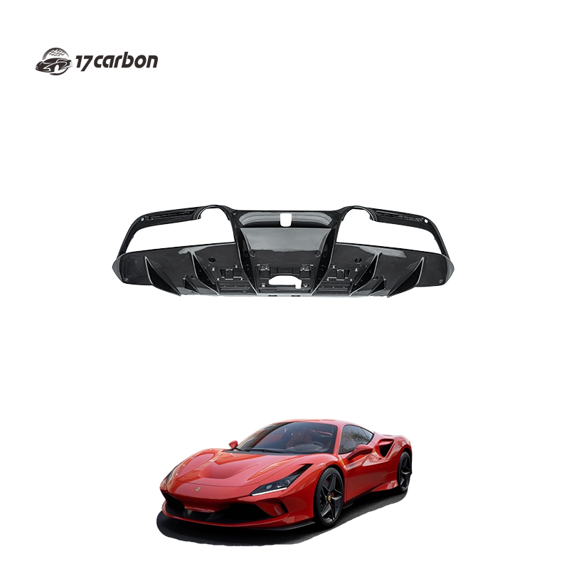 Ferrari F8 Carbon Fiber Rear Diffuser