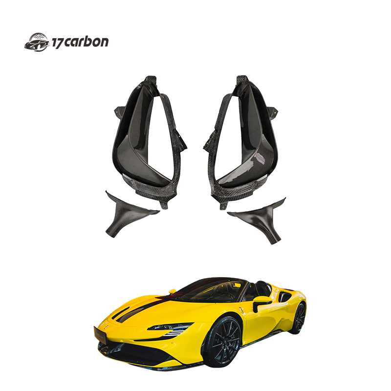 Ferrari  SF90 OEM Replacement Carbon Fiber Side Air Duct