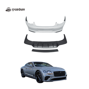 2019-2023 Bentley Continental GT/GTC MSY Style Carbon Fiber Rear Bumper