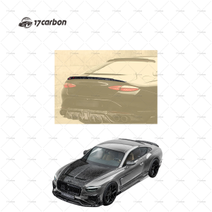 2025 Bentley Continental GT/GTC Carbon Fiber Wing GT