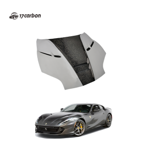 Ferrari  812 MSY Style Carbon Fiber Hood