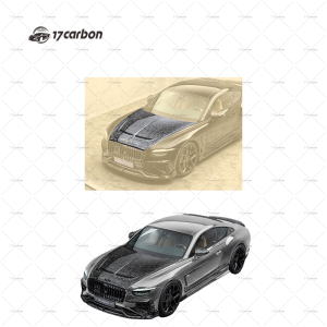 2025 Bentley Continental GT/GTC Carbon Fiber Hood