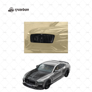 2025 Bentley Continental GT/GTC Carbon Fiber Grille