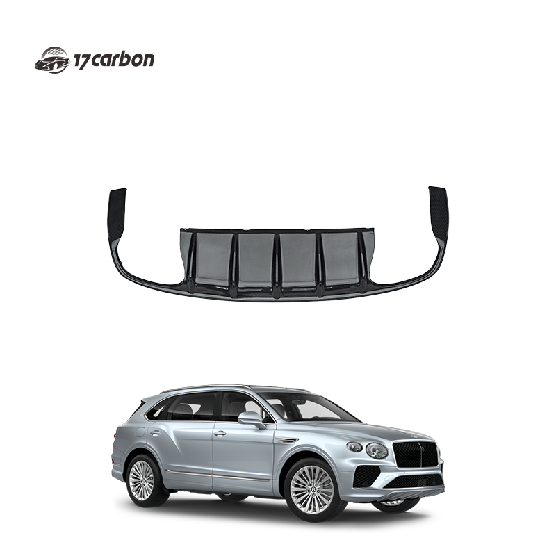 2021-2024 Bentley Bentayga Upgrade V8S Carbon Fiber Rear Diffuser