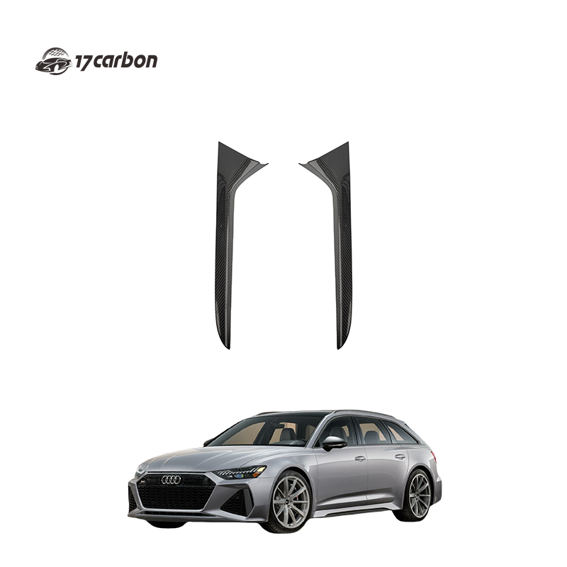 Audi RS6 MSY Style Carbon Fiber Rear Window Side Trim