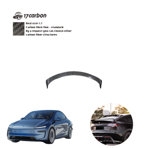Tesla Model Y 2020 Dry Carbon Big Rear Wing