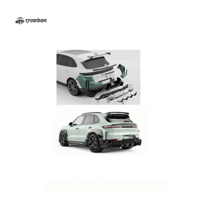 Porsche Cayenne 2024+ TECHART MAGNUM Style Carbon Fiber Body Kit for E3.2(Four protruding lips)