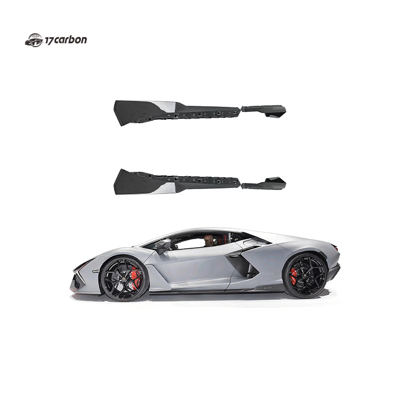 Lamborghini Revuelto OEM Style Carbon Fiber Side Skirt