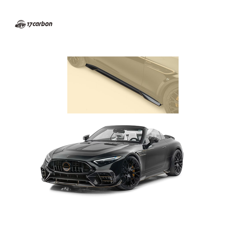 Mercedes SL (R 232) 2024+ MSY Style Carbon Fiber Side Skirt