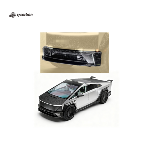 Tesla Cybertruck 2025 MSY Style Carbon Fiber Front Bumper