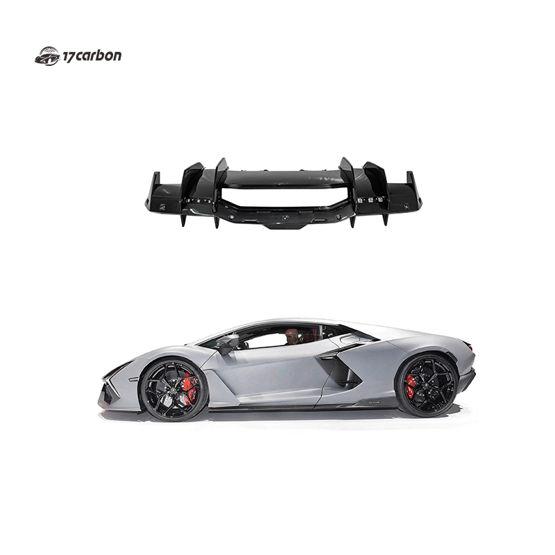 Lamborghini Revuelto OEM Style Carbon Fiber Rear Lip