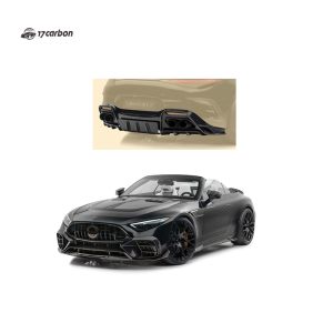Mercedes SL (R 232) 2024+ MSY Style Carbon Fiber Rear Diffuser