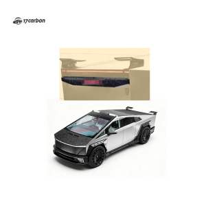 Tesla Cybertruck 2025 MSY Style Carbon Fiber Deck Lid Ornament